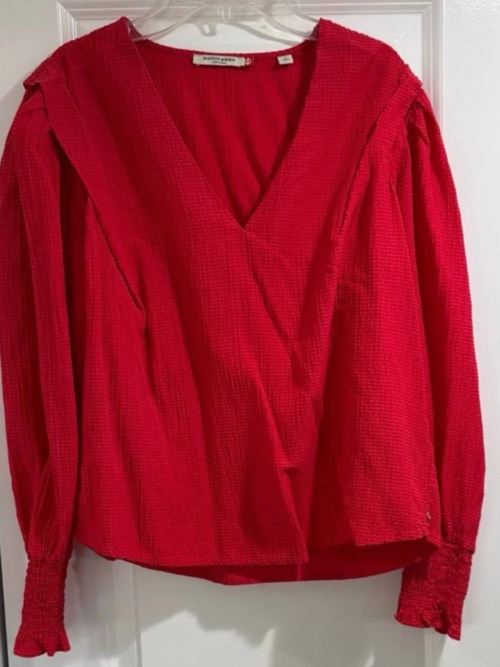 Scotch & Soda Amsterdam Textured Size 40 (Medium) Top